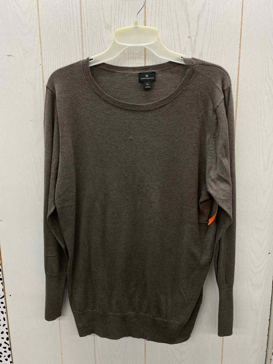 Worthington Taupe Womens Size XL Sweater