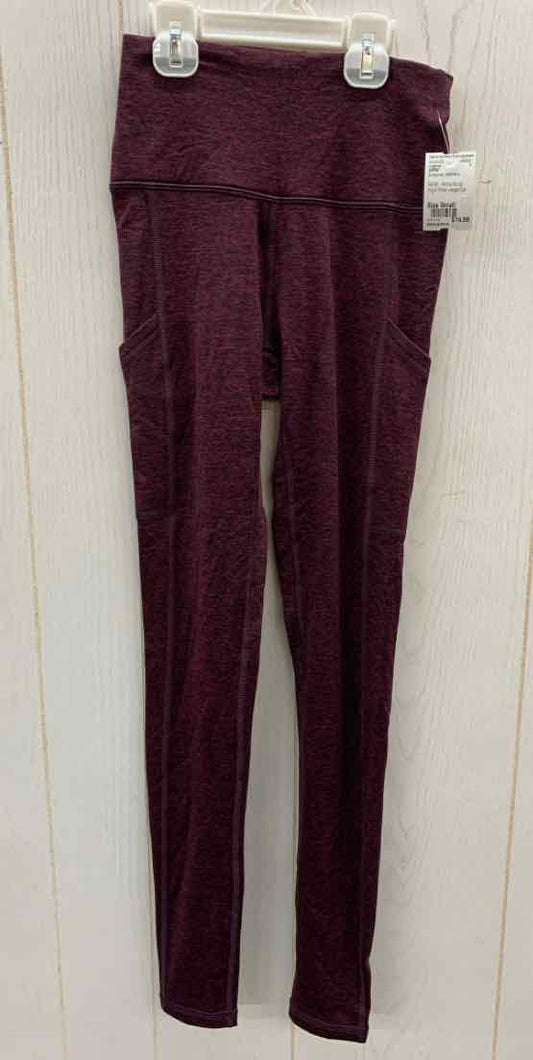 AERIE Burgundy Womens Size Small Leggings