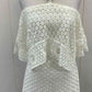 Luxxel White Womens Size 4 Dress