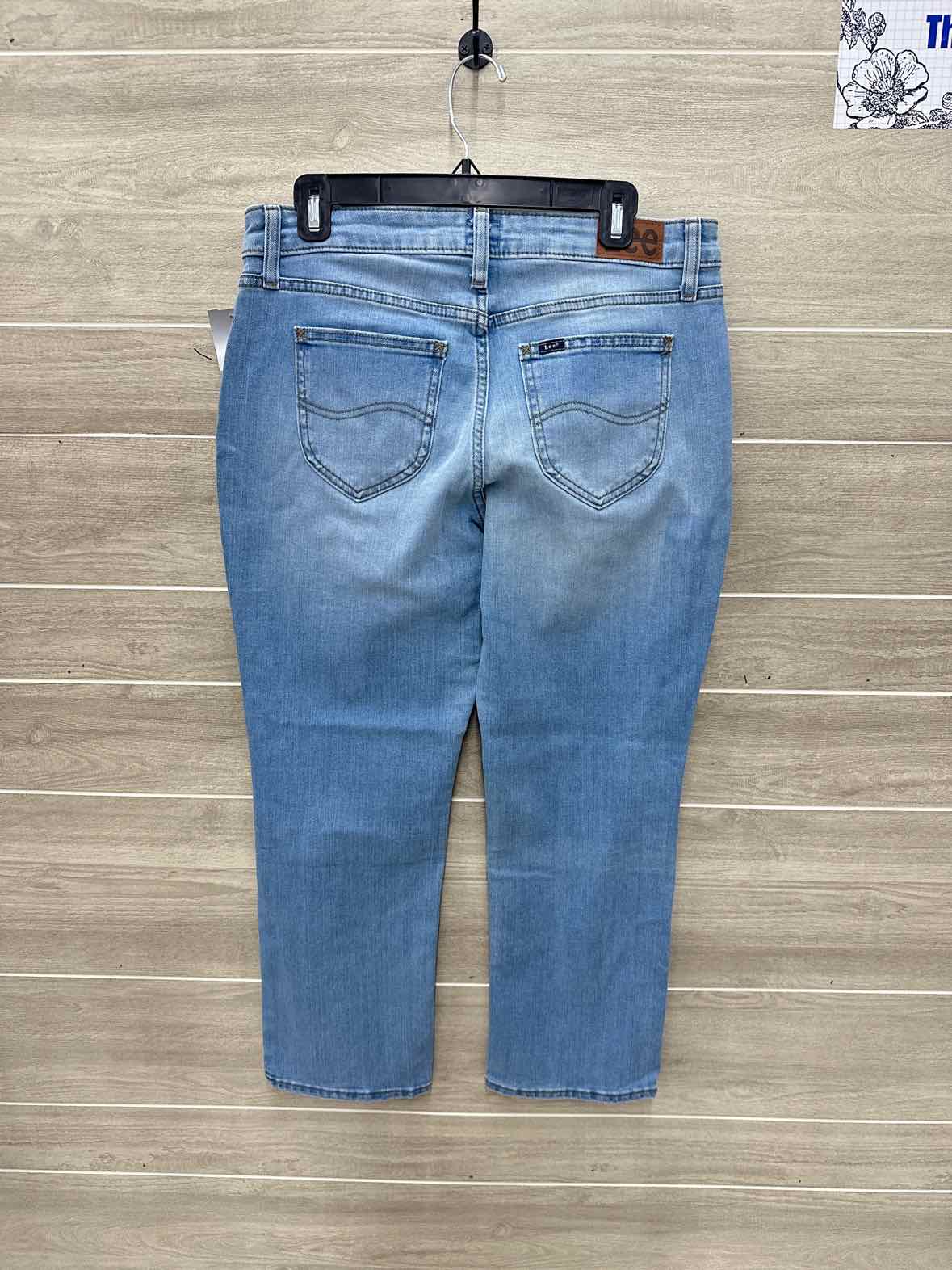Lee Blue Womens Women Size 12P Jeans
