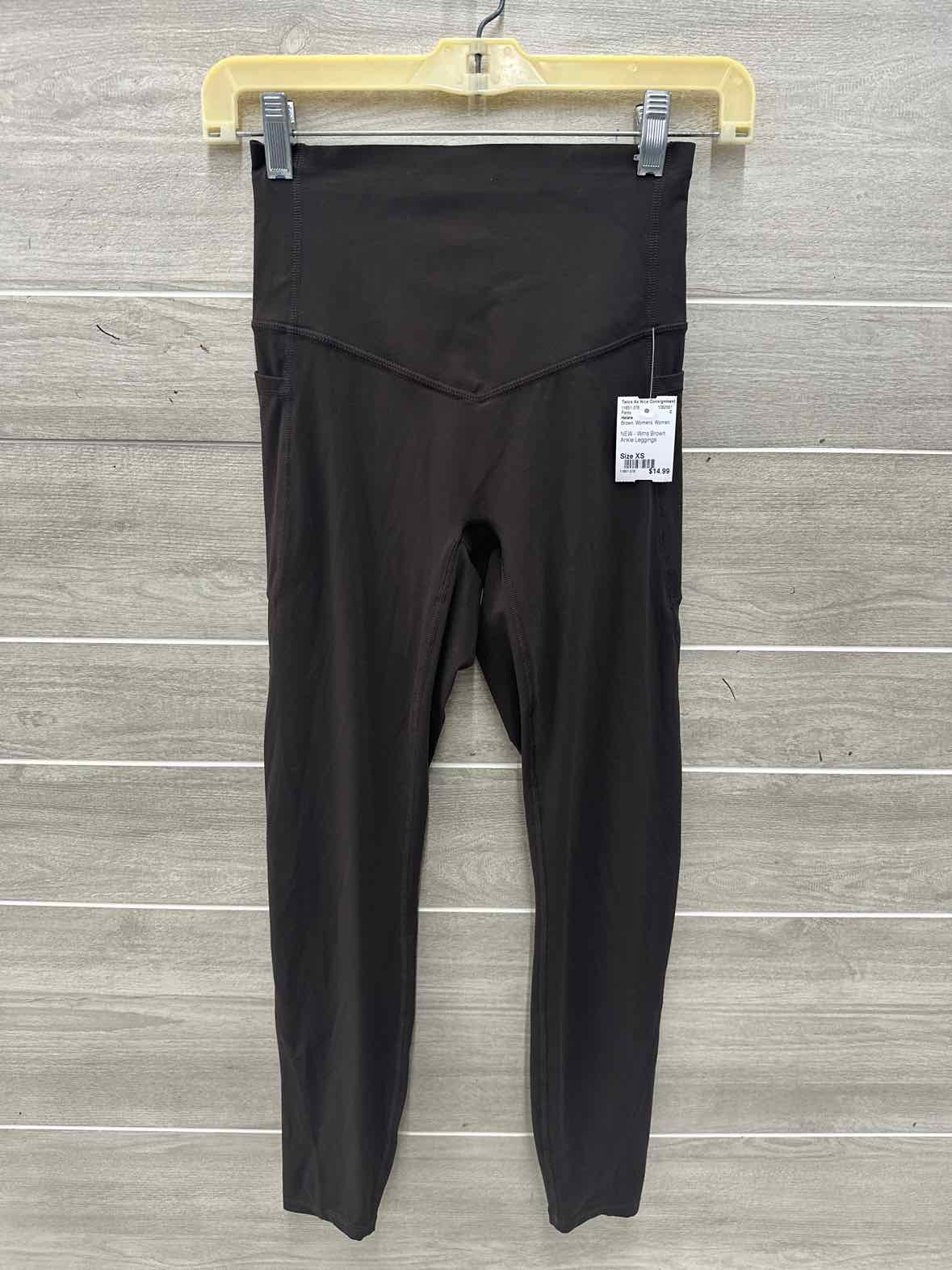 Halara Size XS Brown Womens Pants