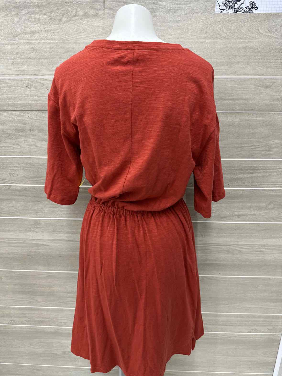 Old Navy Size 10 Tall Orange Womens Dress