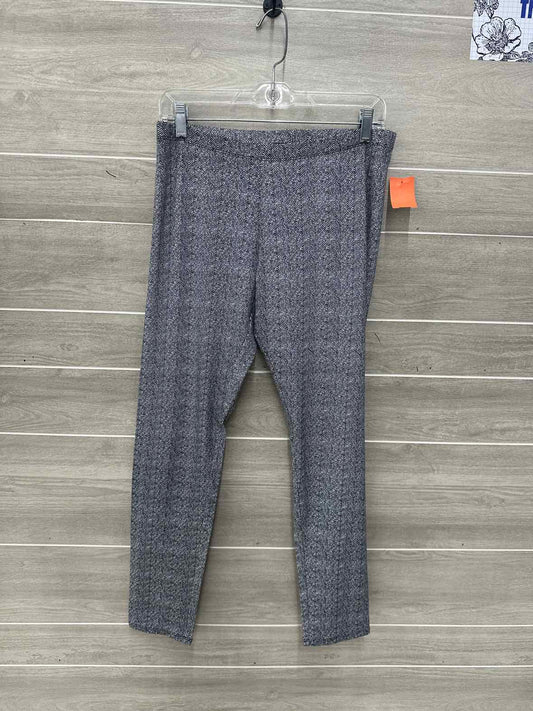 ANA Black Womens Women Size L Leggings