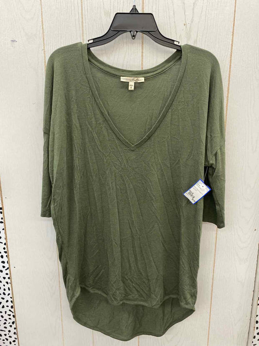 Express Olive Womens Size M Shirt