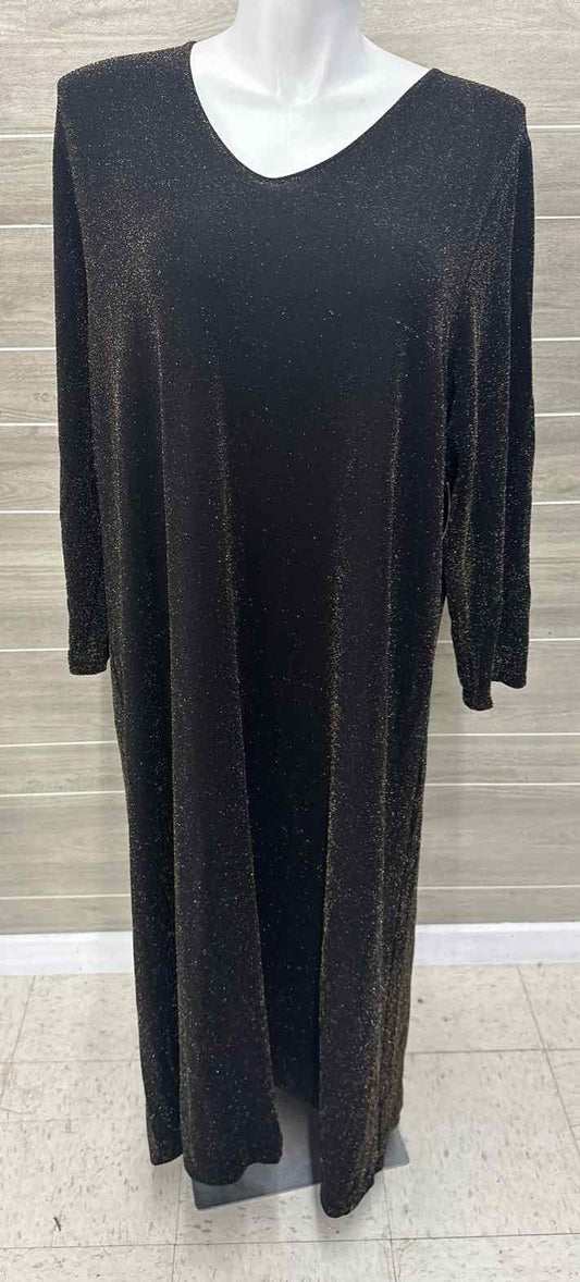 Black Womens Size 1X/2X Dress