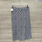 Adrienne Vittadini Size 6 Black Womens Skirt