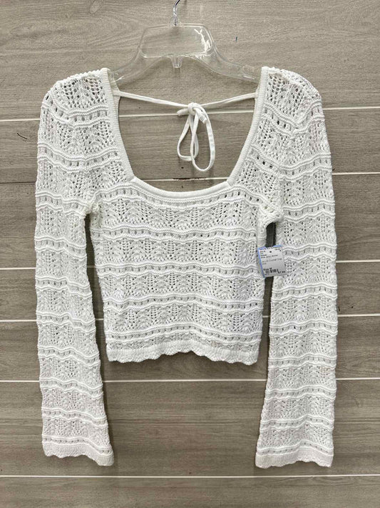Hollister Size M White Junior Shirt