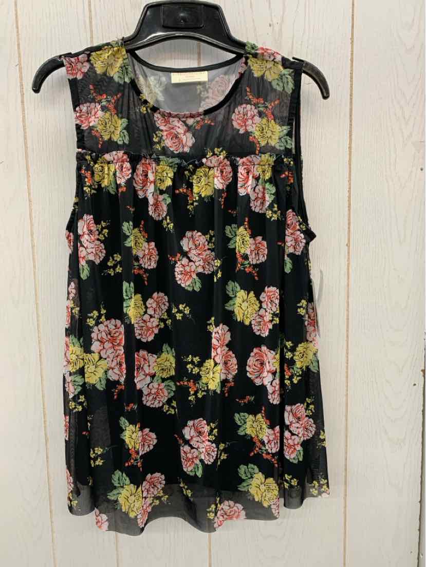 Bobbie Brooks Black Womens Size L Tank Top