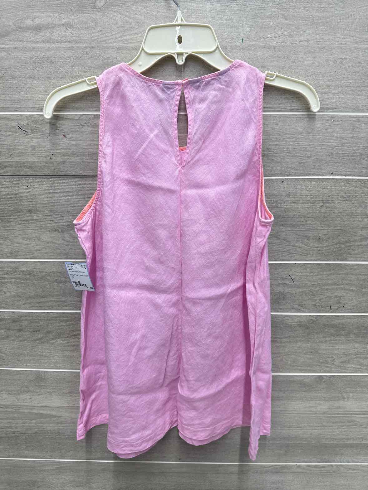 Lands End Size M Pink Womens Tank Top