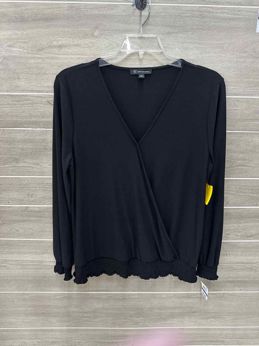 INC Black Womens Size XL Shirt