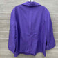 Dressbarn Purple Womens Size 3X Blazer
