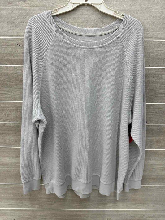 Thread + Supply Gray Womens Women Size XL Sweatshirt