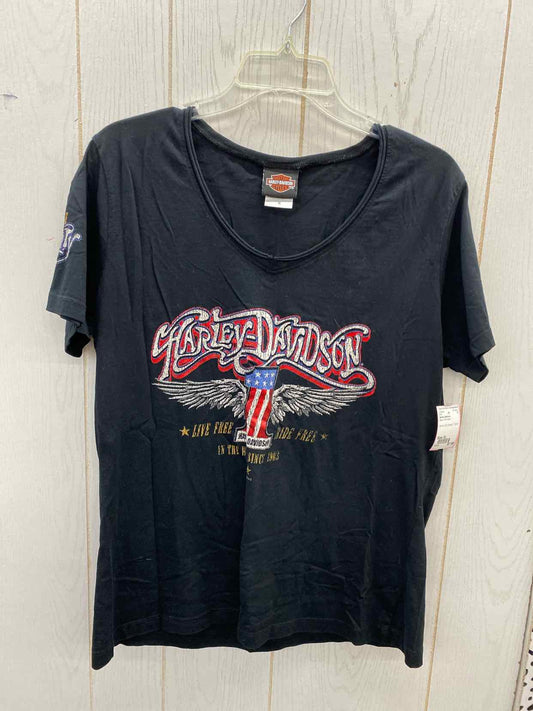 Harley Davidson Black Womens Size XL Shirt