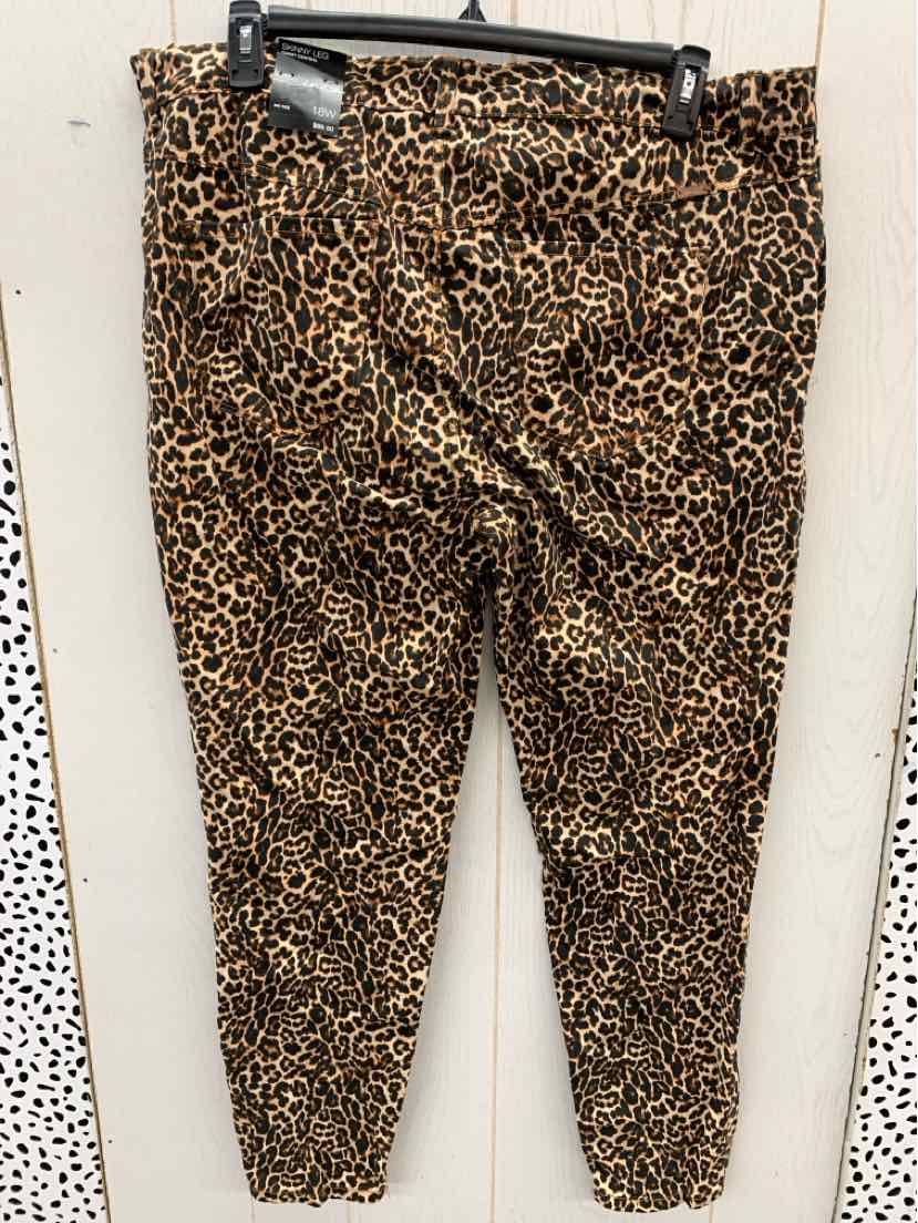 INC Tan Womens Size 18W Pants