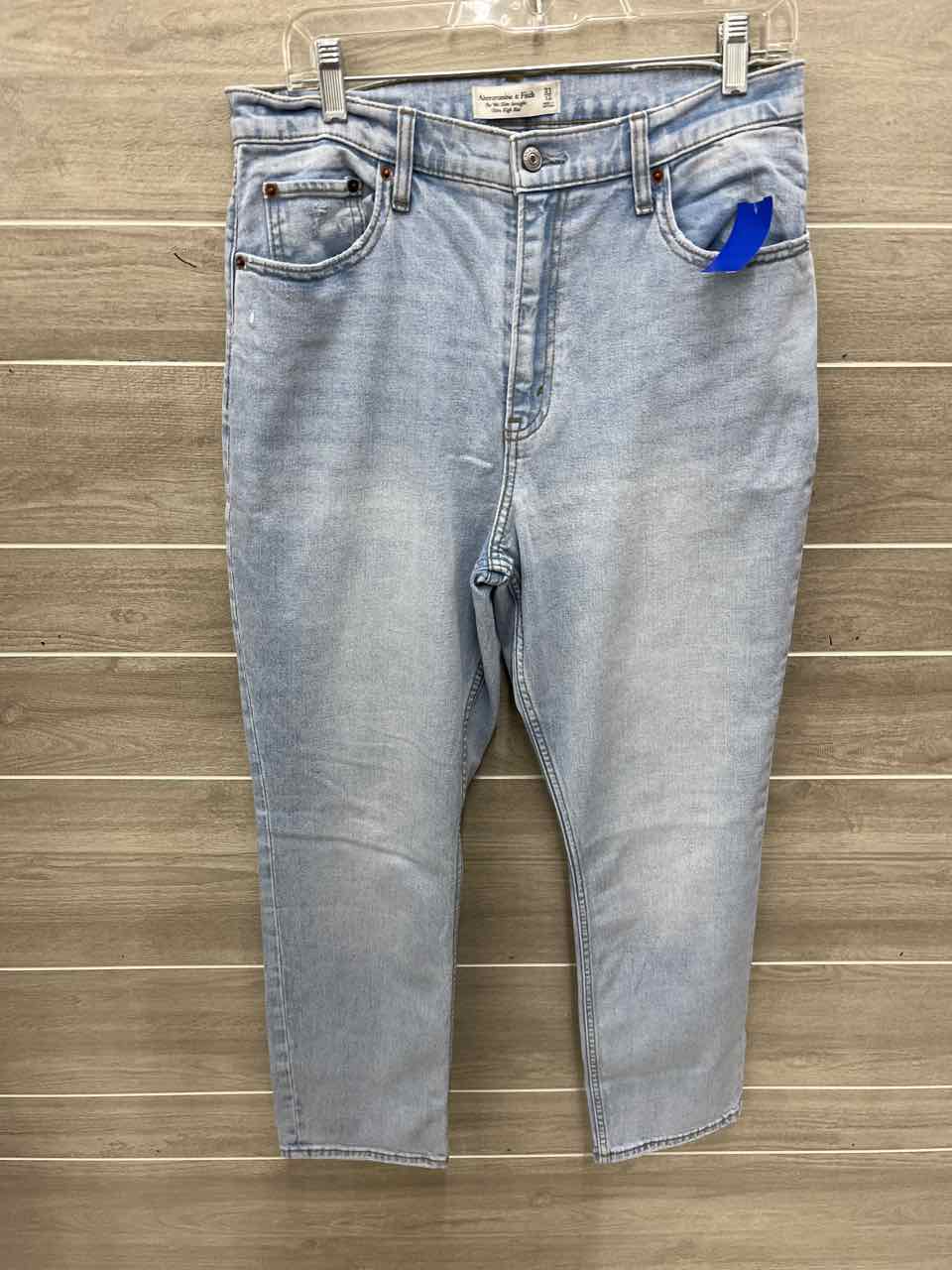 Abercrombie & Fitch Size 12 Short Blue Womens Jeans