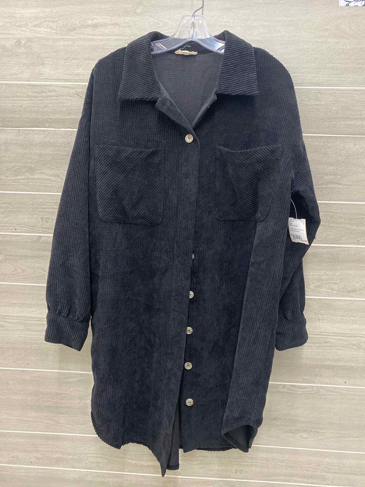 Easel Black Womens Size Small Shirt