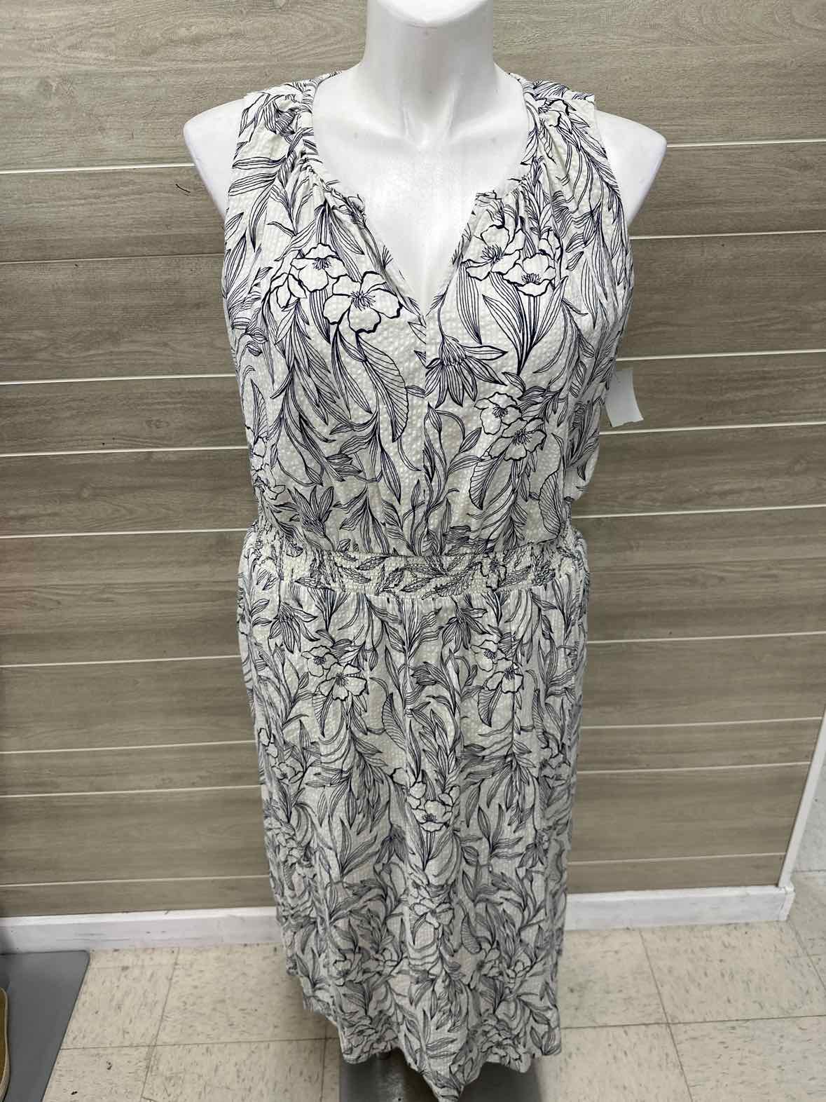 Lane Bryant Size 18 White Plus Dress