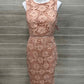 BLVD Size 6 Pink Womens Dress