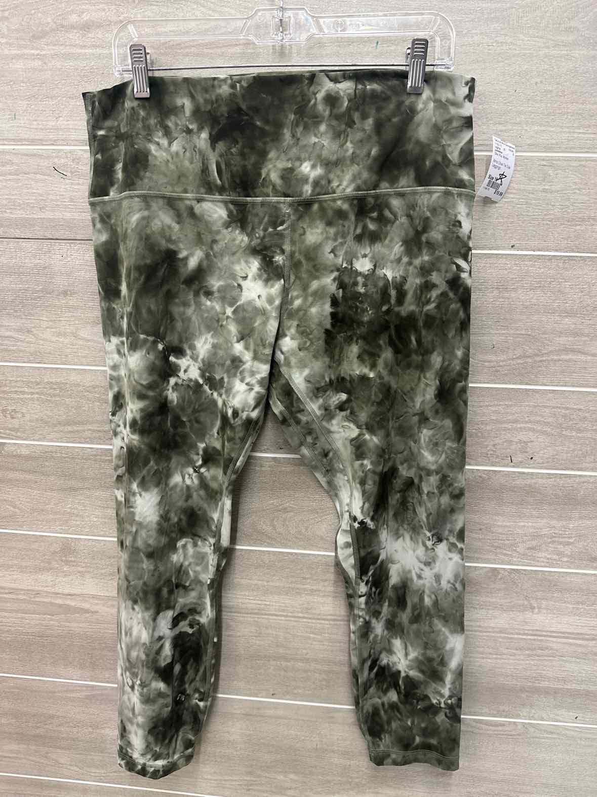 Lululemon Size 16 Olive Plus Leggings