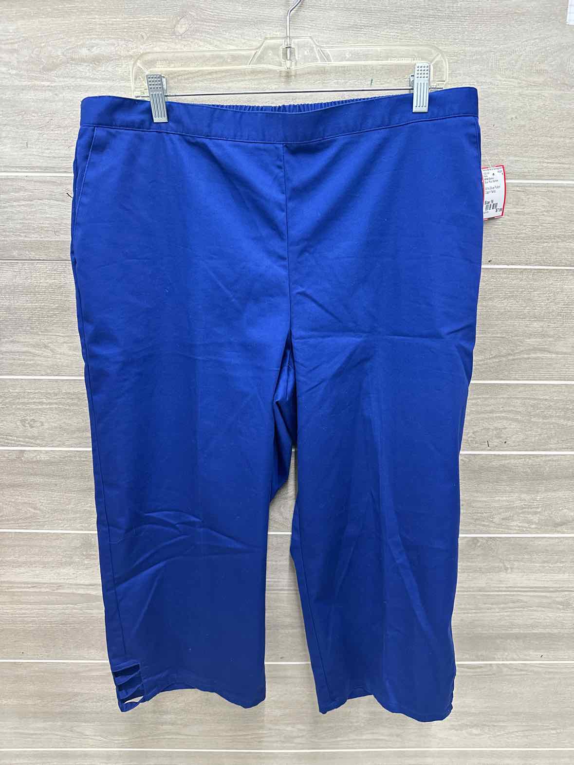 Alfred Dunner Size 16 Blue Plus Pants