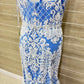Size 10/12 Blue Womens Gown/Evening Wear