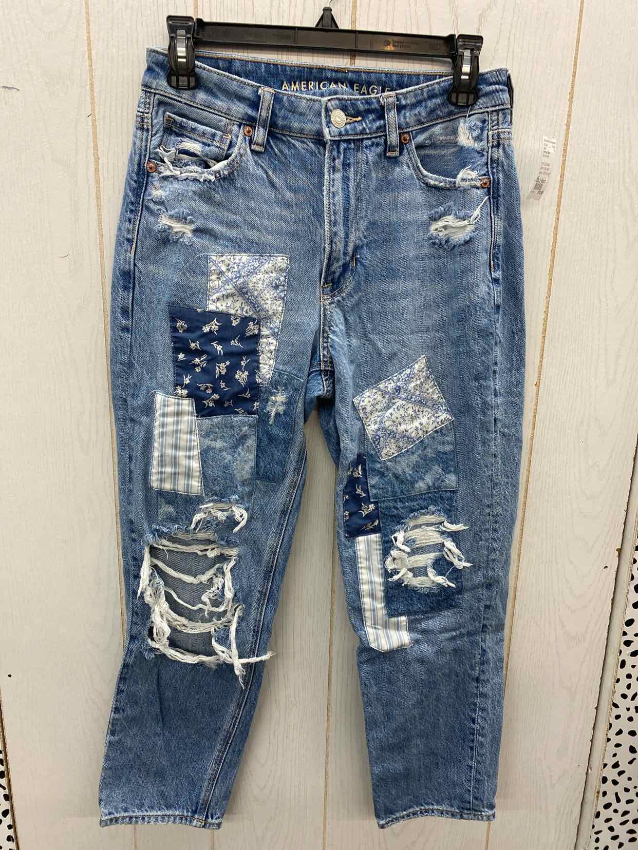 American Eagle Blue Womens Size 2 Short Jeans