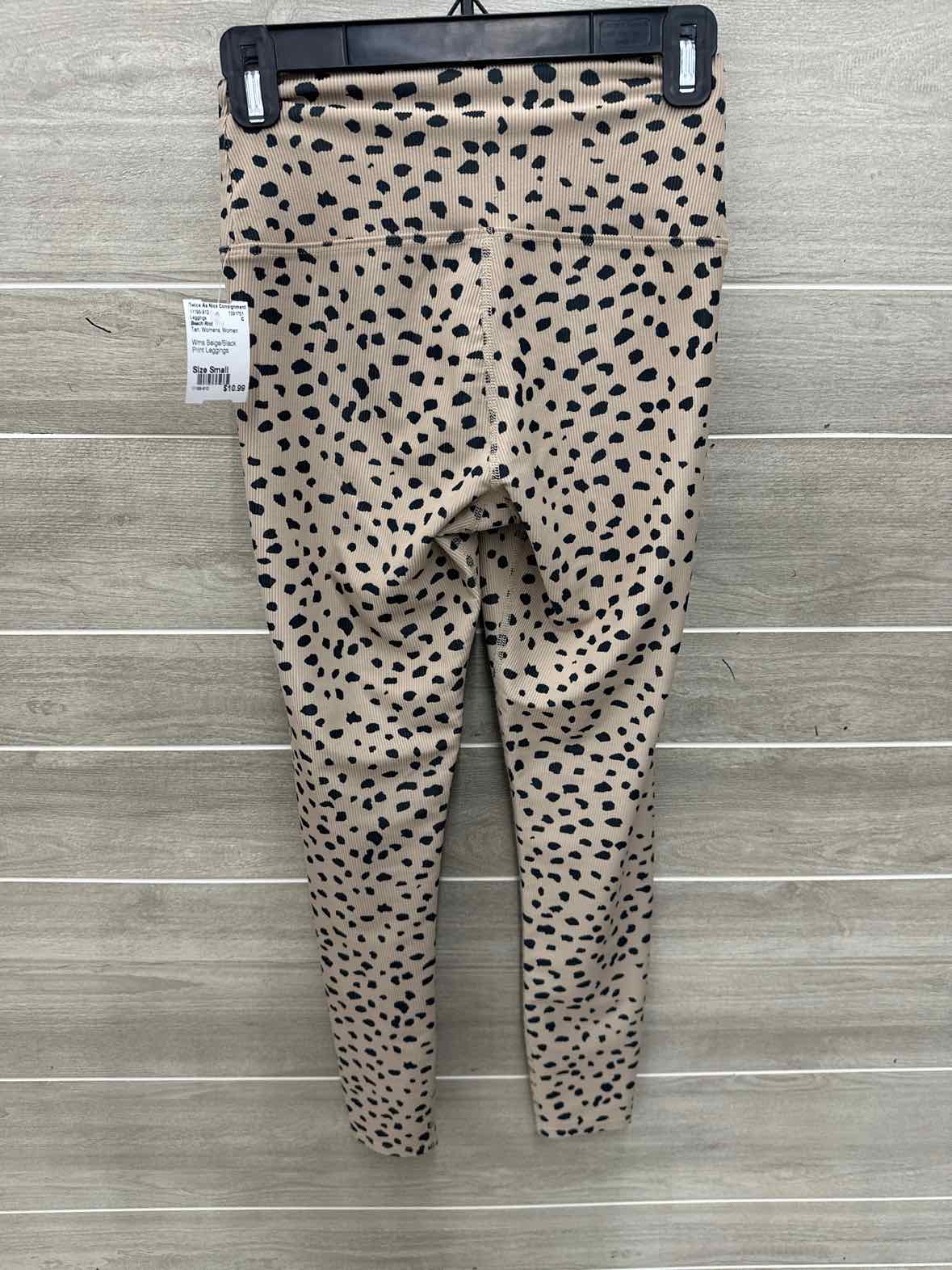 Beach Riot Tan Womens Women Size Small Leggings