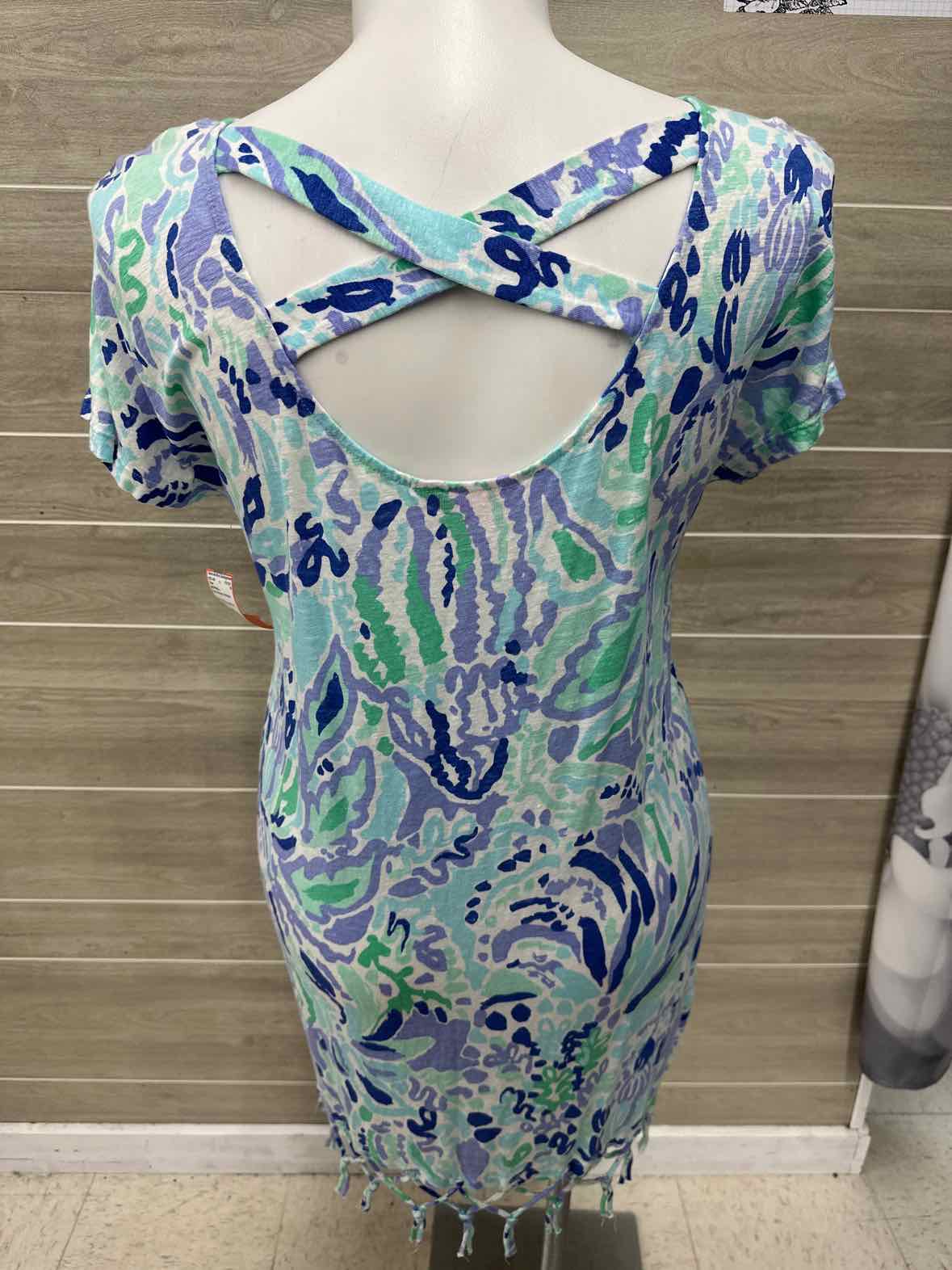 Lilly Pulitzer Size 14 Blue Womens Dress