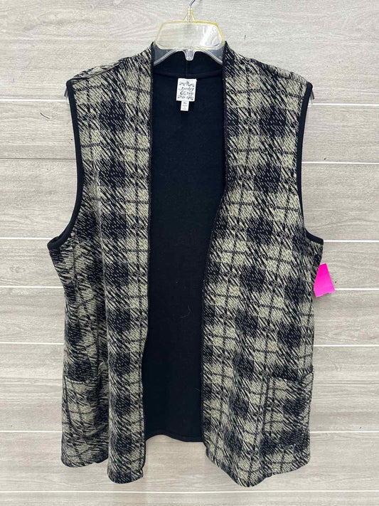 Parsley & Sage Size 16 Black Plus Vest