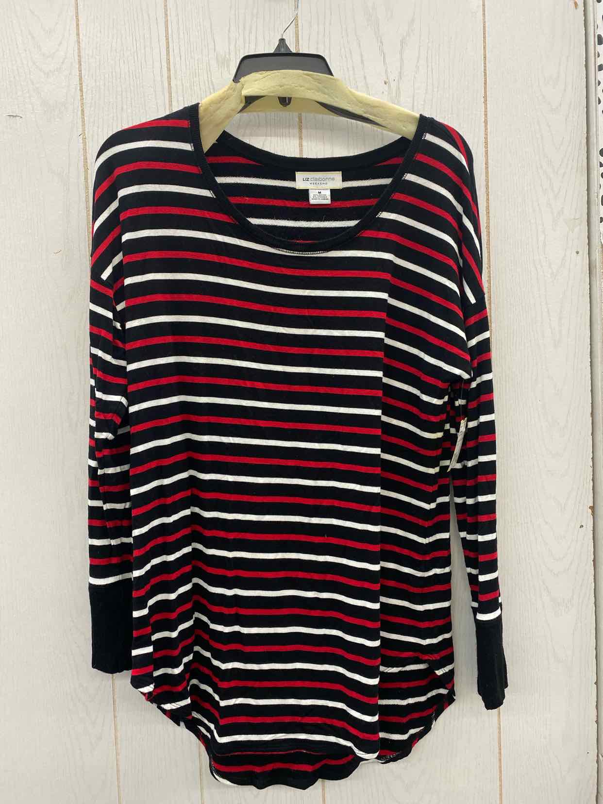Liz Claiborne Black Womens Size M Shirt