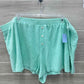 Size 3X Green Plus Shorts