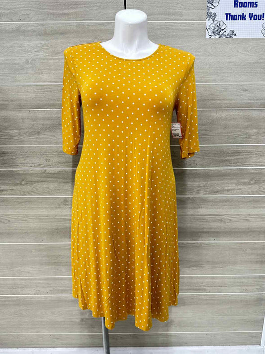Old Navy Yellow Womens Women Size 12 Tall Dress