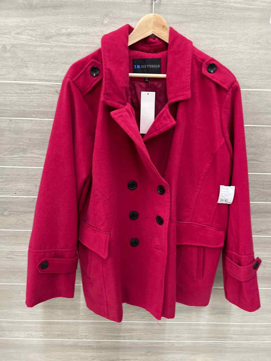 Size 3X/4X Pink Plus Jacket (Outdoor)