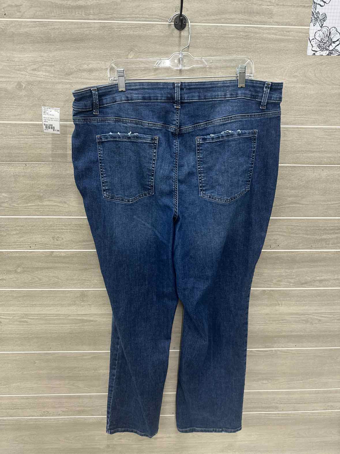 Maurices Size 24W Blue Plus Jeans