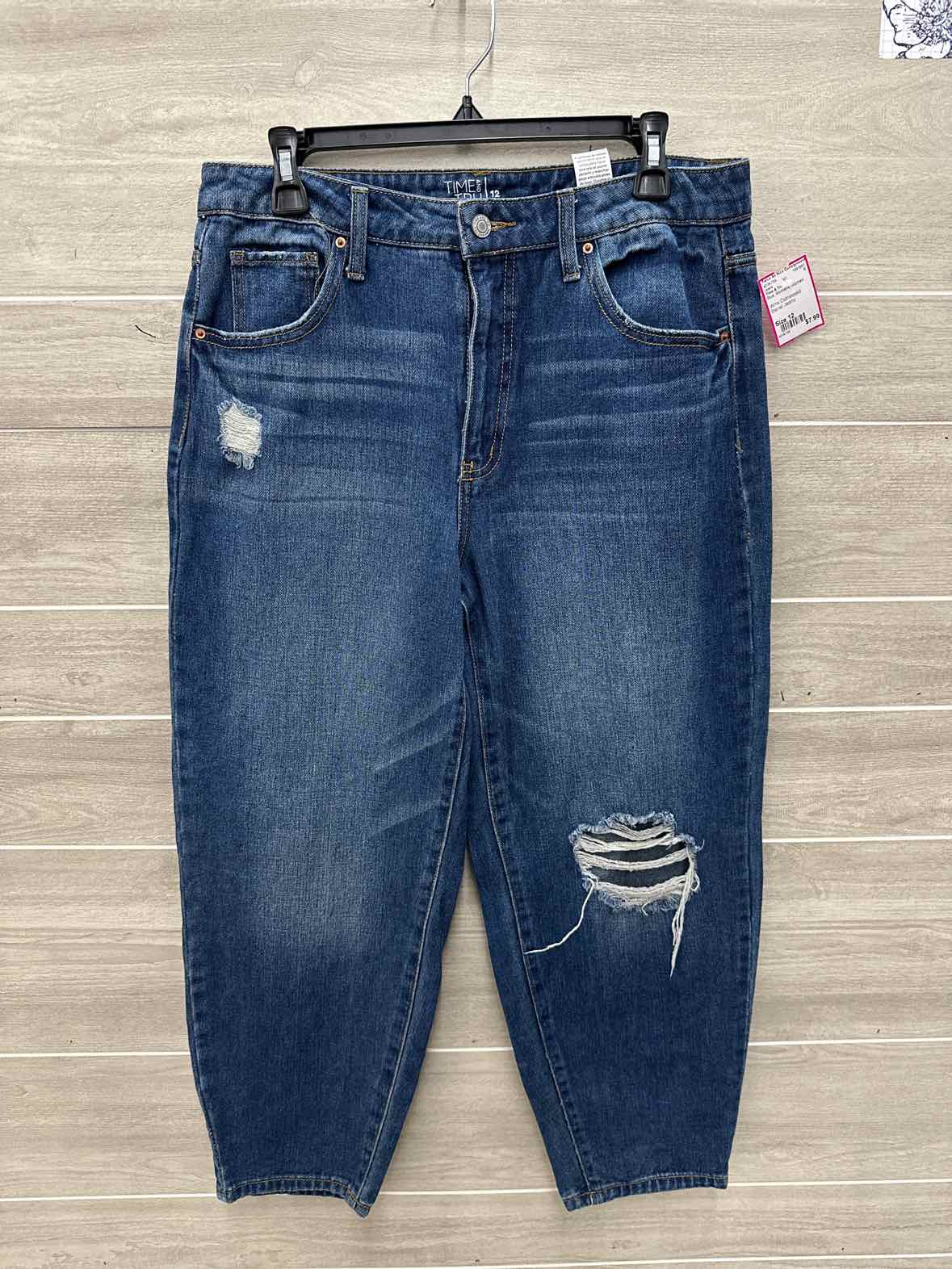 Time & Tru Size 12 Blue Womens Jeans
