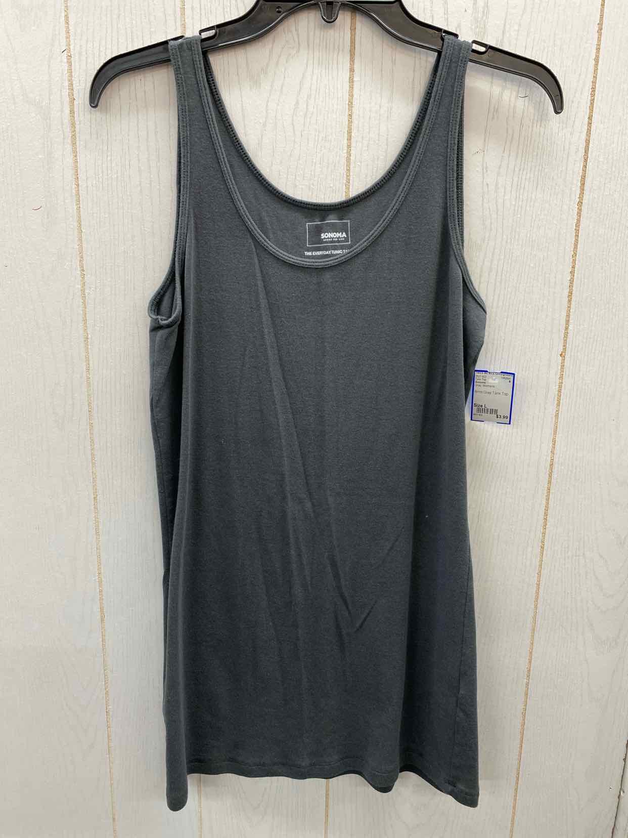 Sonoma Gray Womens Size L Tank Top