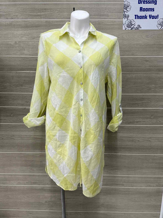 Chico's Yellow Womens Size 18 Dress