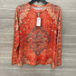 Red Womens Women Size XL Shirt