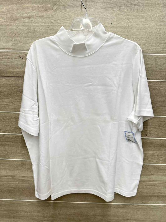 Size 3X White Plus Shirt