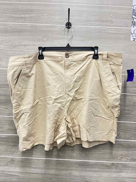 Style & Co Size 22W Khaki Plus Shorts