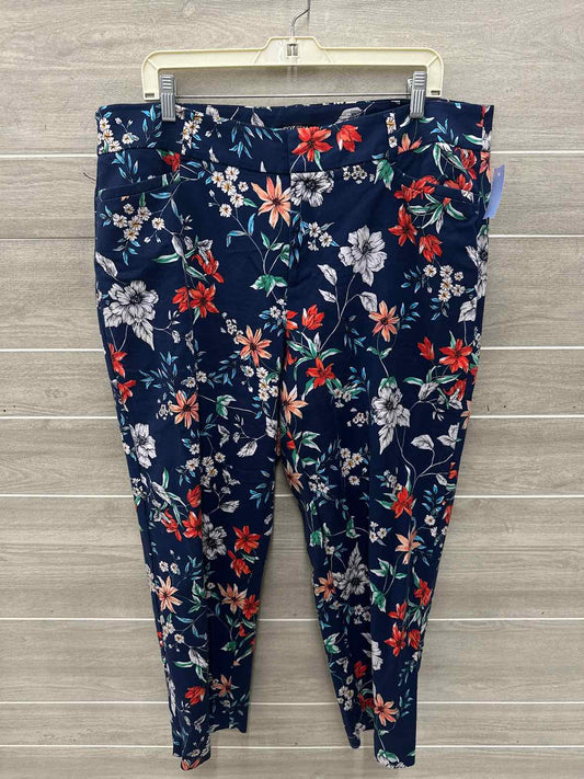 Roz & Ali Size 16W Blue Plus Pants