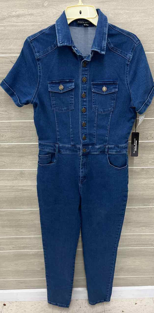 Blue Womens Women Size 10/12 Jumper
