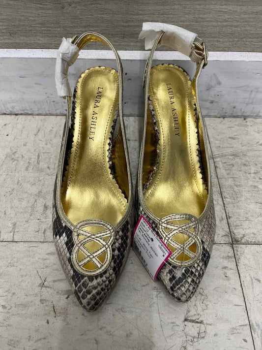 Laura Ashley US Shoe Size 8 Tan Womens Shoes/Footwear