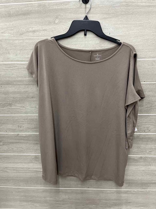 Worthington Size XL Taupe Womens Shirt