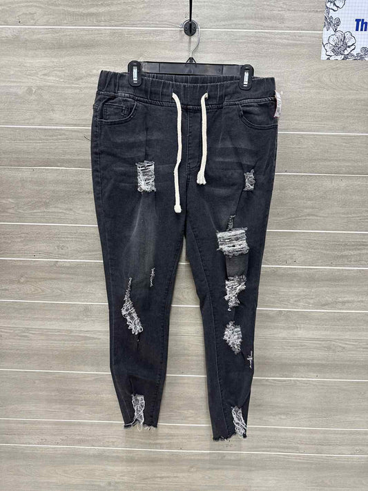 Black Womens Women Size 12/14 Pants