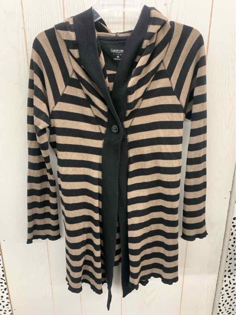 Calvin Klein Black Womens Size L Sweater