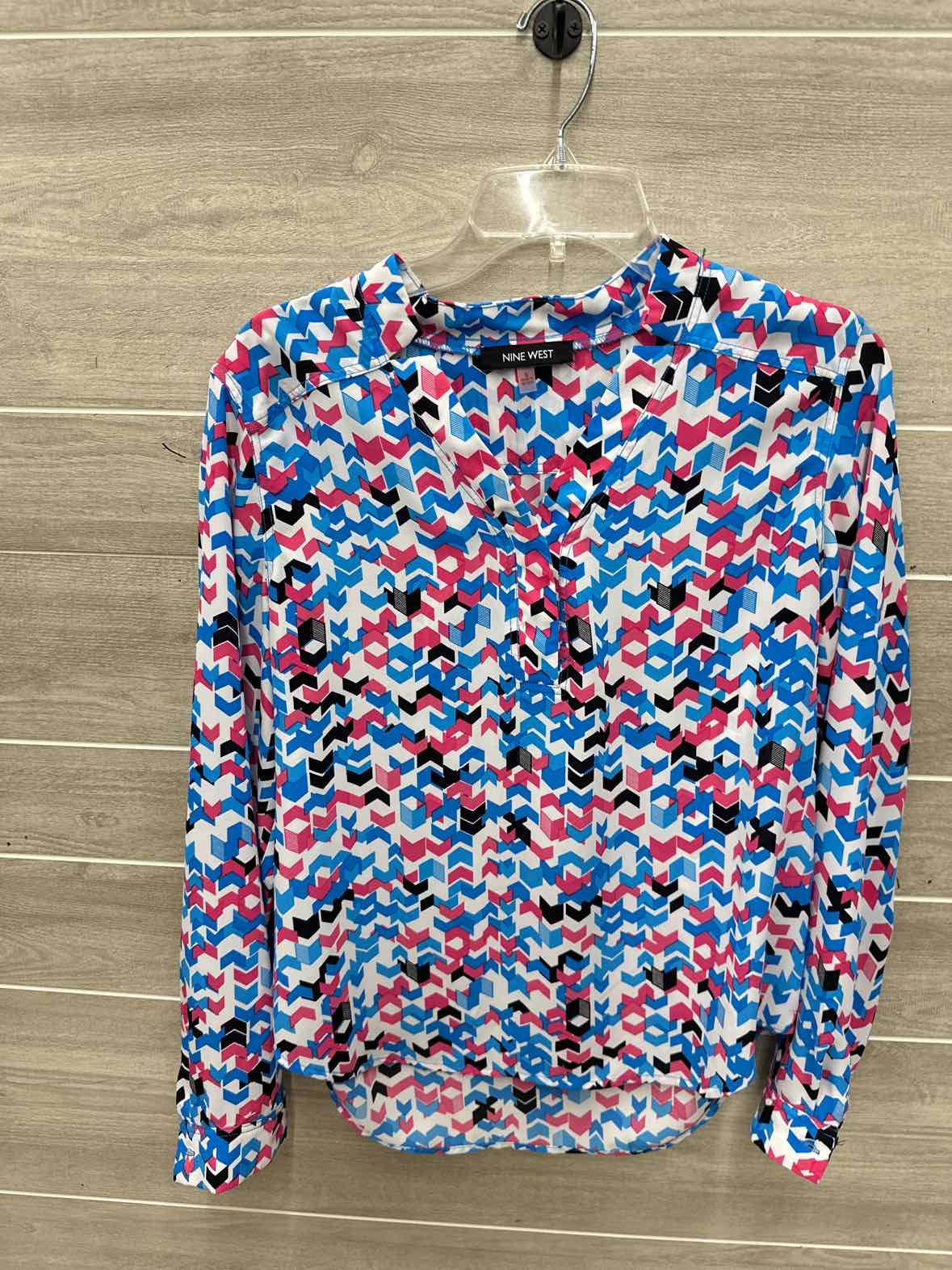 Nine West Size S Blue Womens Shirt