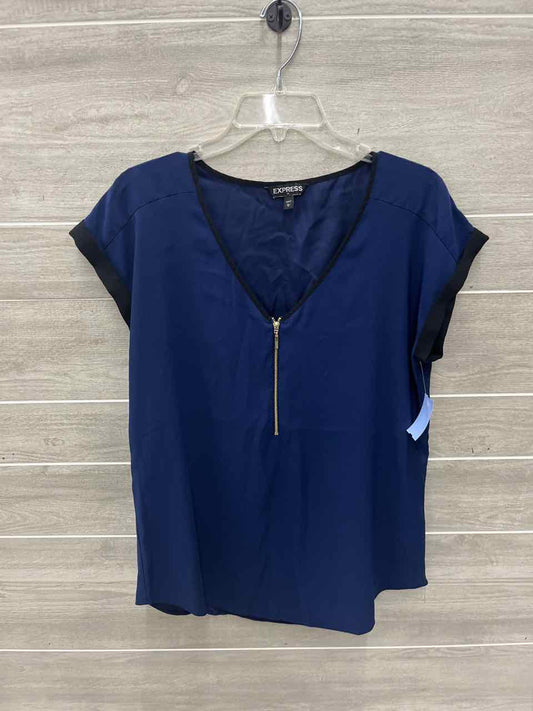 Express Size L Blue Womens Shirt