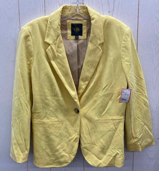 OBR Yellow Womens Size 8 Blazer