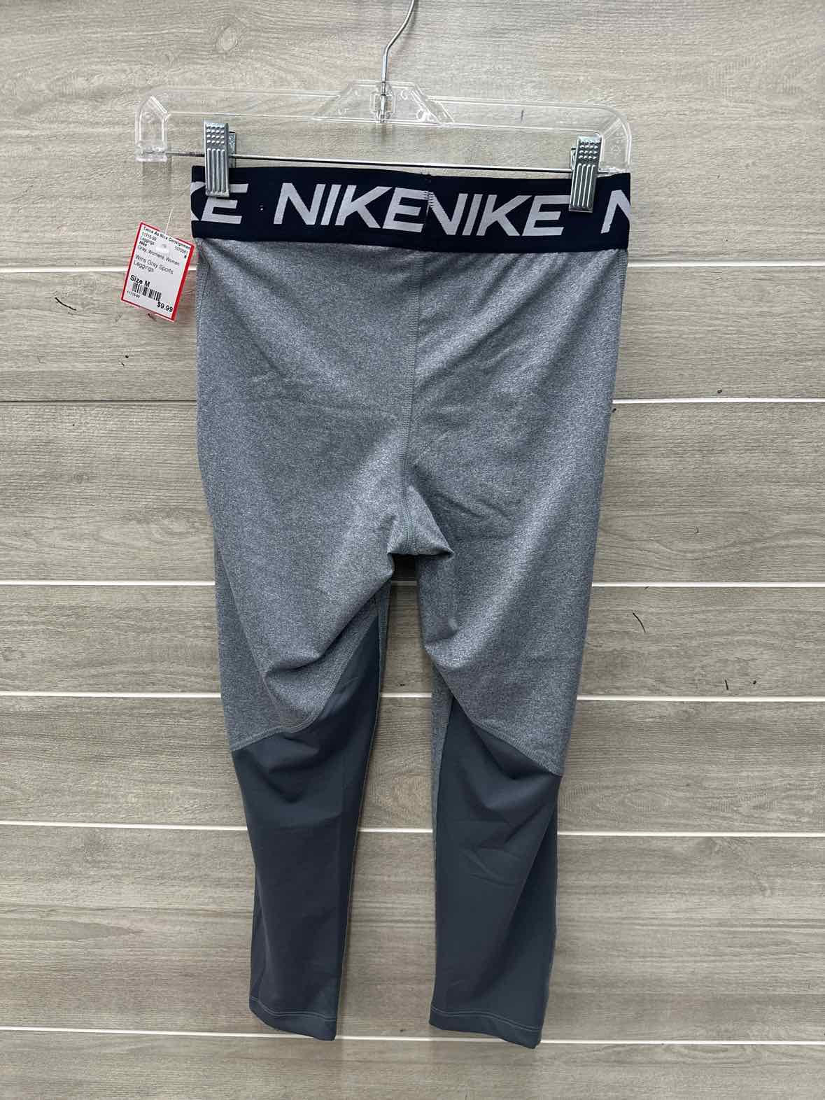 Nike Size M Gray Womens Leggings